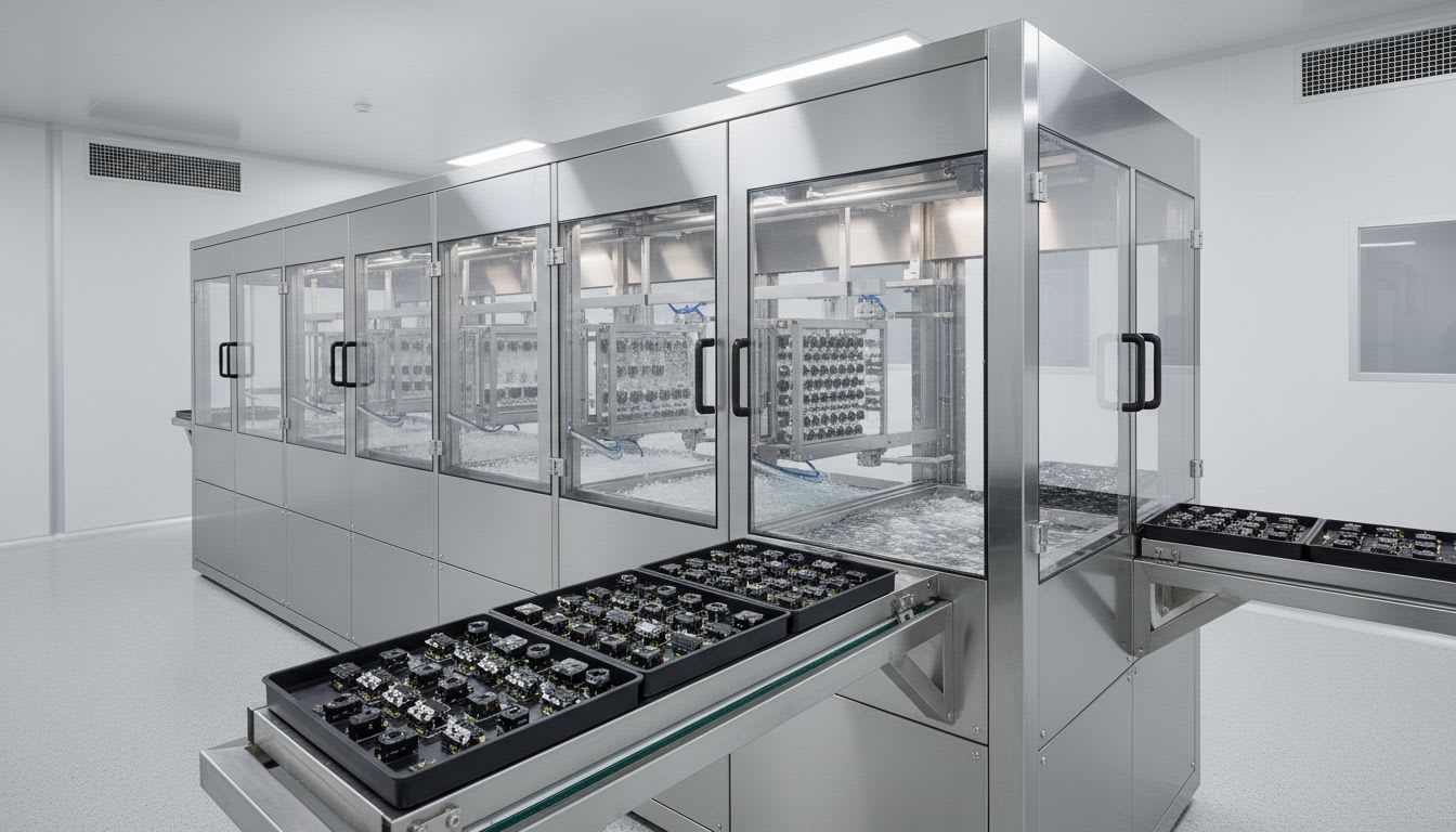 일반 세정 vs 휴빅스 다단계 세정 초정밀 부품 품질 어떤 선택이 답일까